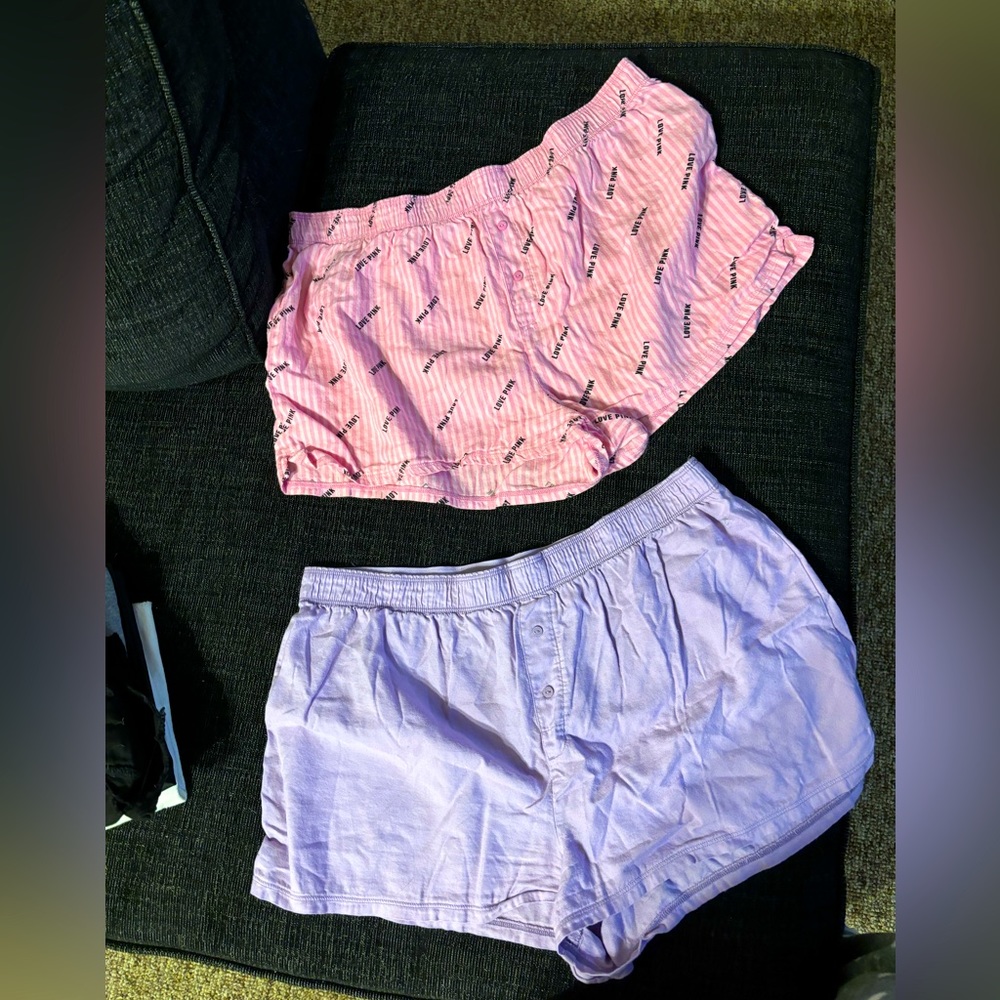 Victoria secret / pink pajama shorts